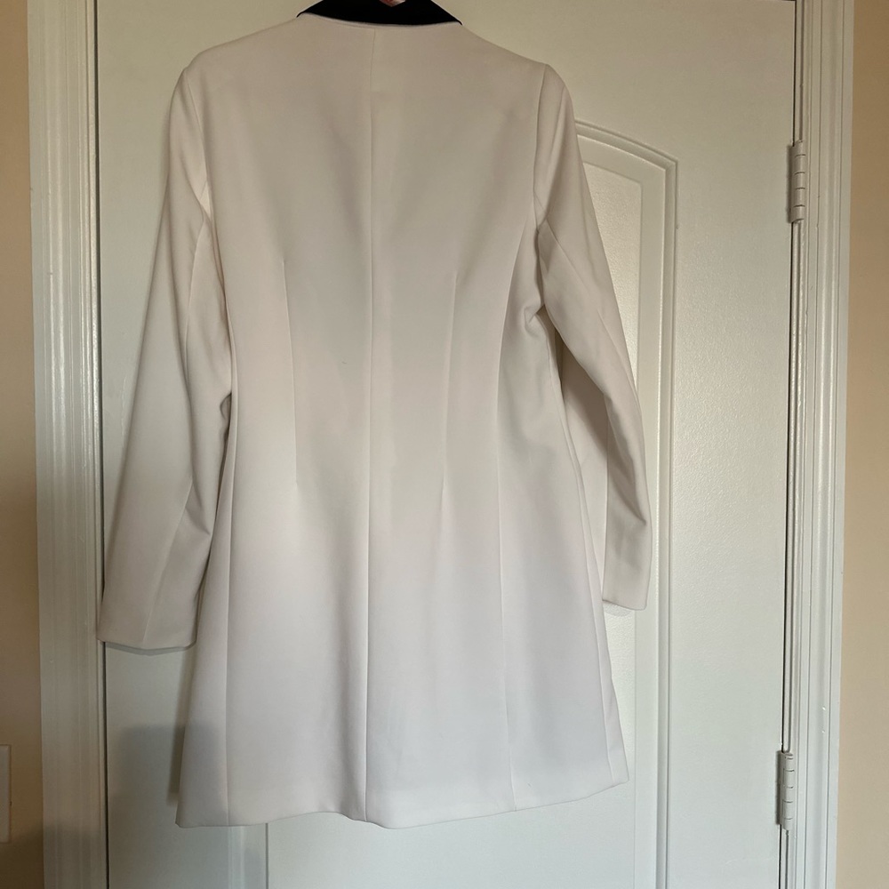 Black and white Tuxedo Dress